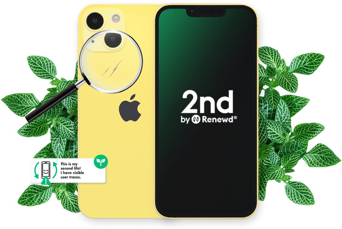 Apple iPhone 14 128GB Geel