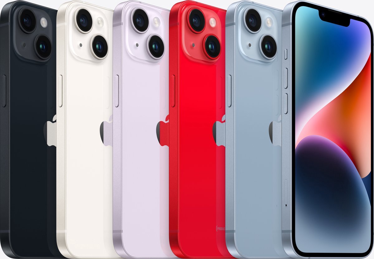 Apple iPhone 14 128GB Middernacht