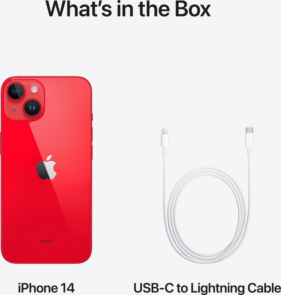 Apple iPhone 14 128GB Rood