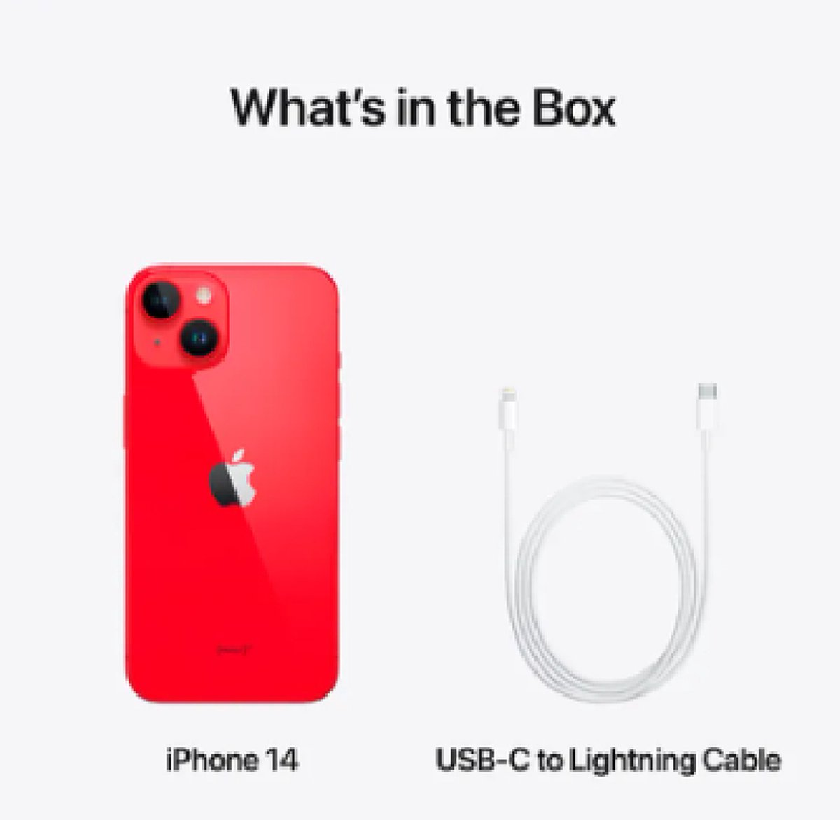 Apple iPhone 14 256GB Rood