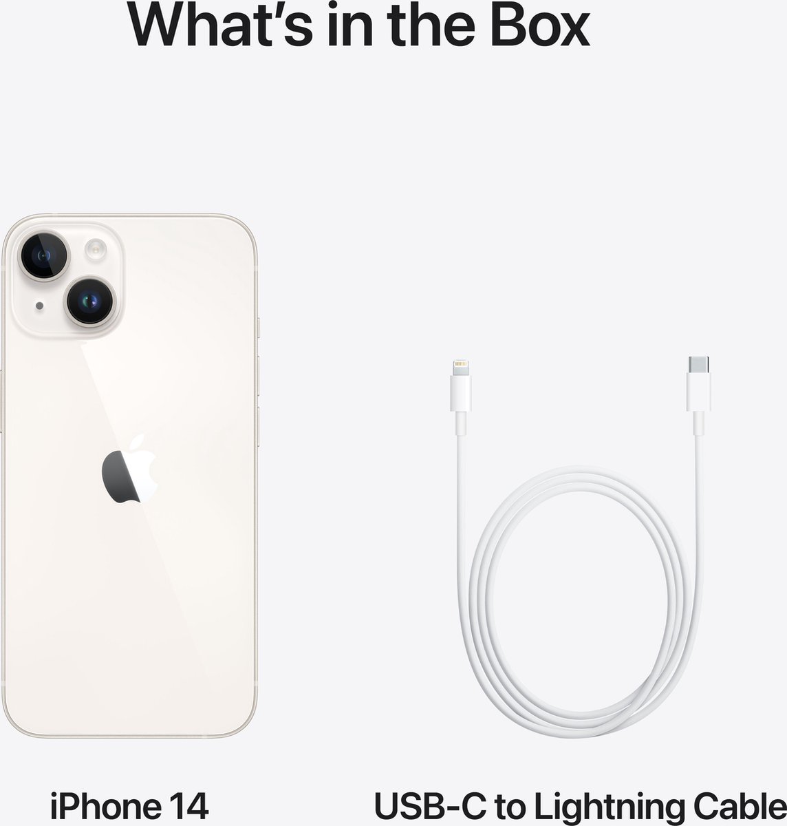 Apple iPhone 14 256GB Sterrenlicht