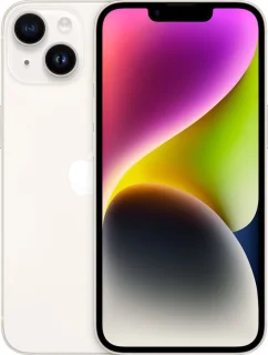 Apple iPhone 14 6.1" 128GB Wit Dual SIM