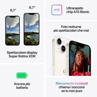 Apple iPhone 14 Middernacht 128GB