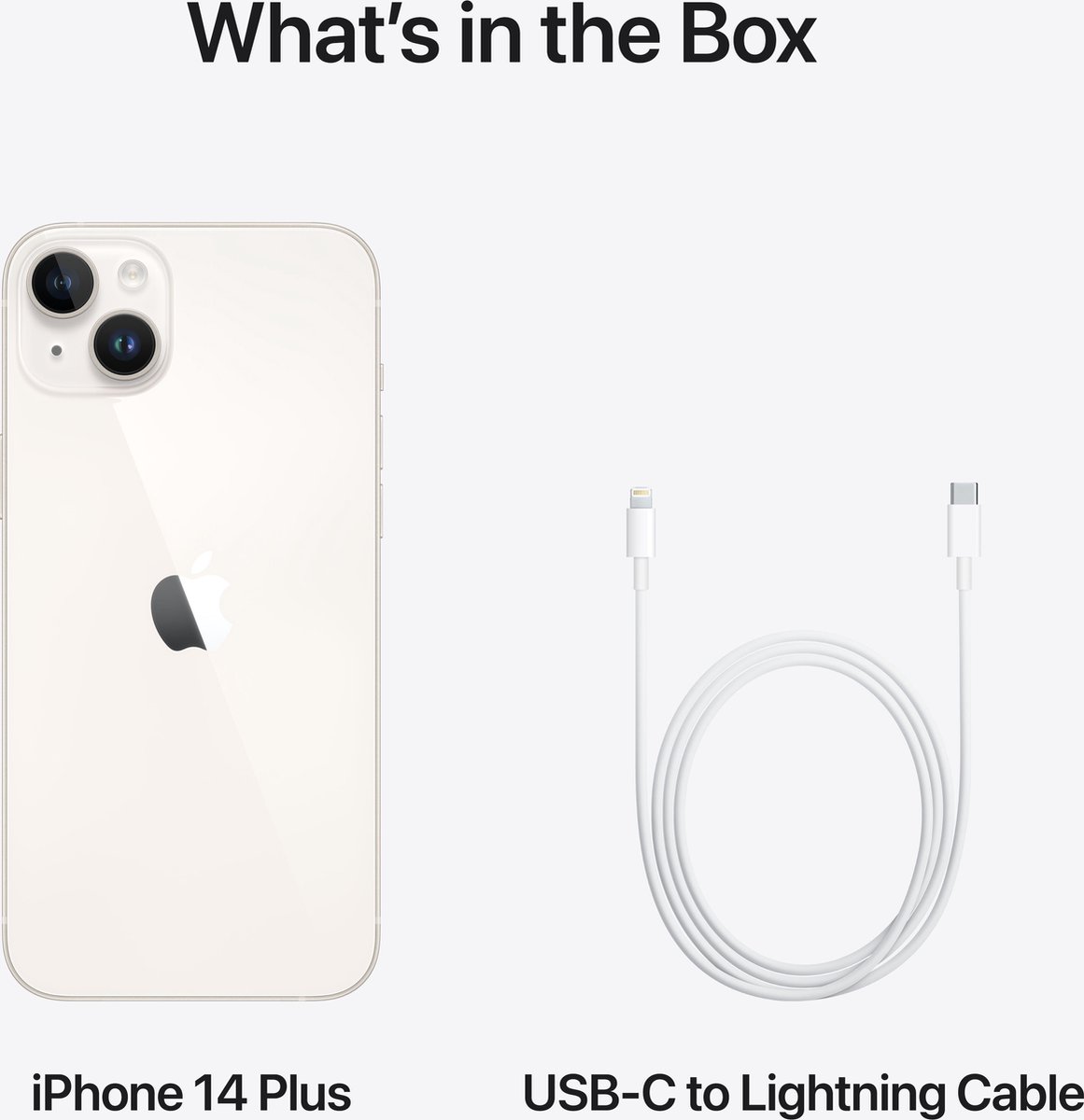 Apple iPhone 14 Plus 128GB Sterrenlicht