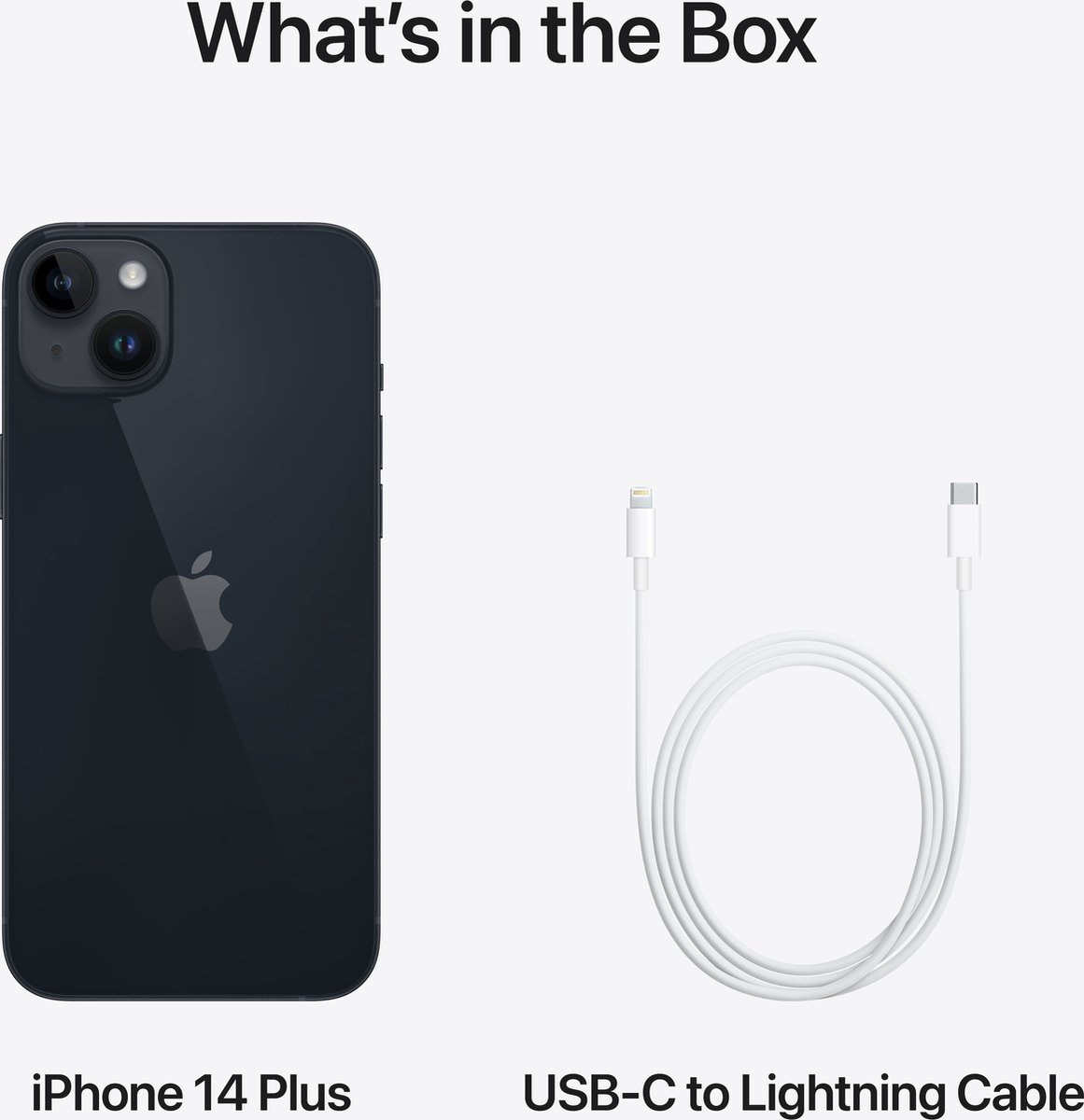 Apple iPhone 14 Plus 256GB Middernacht