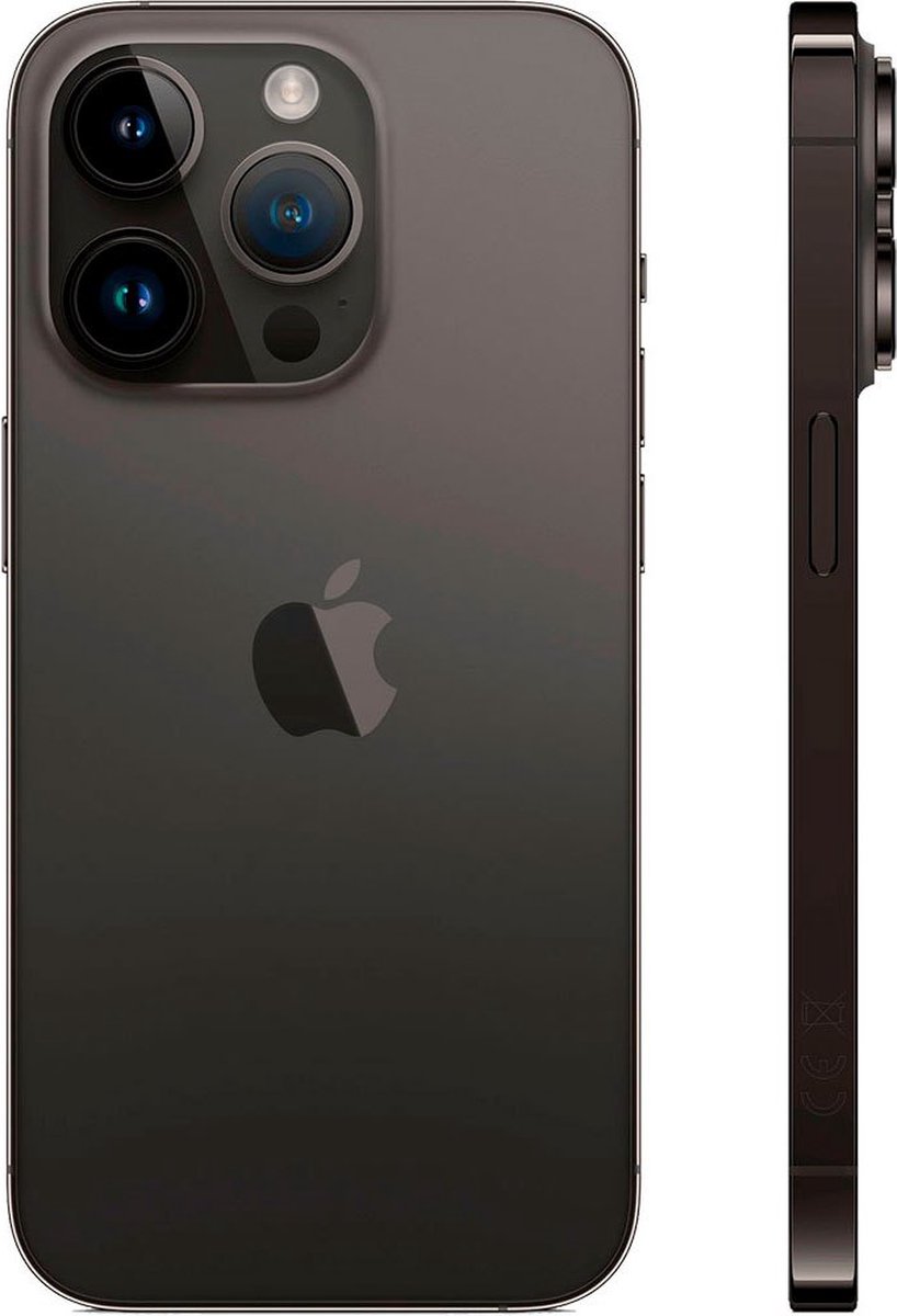 Apple iPhone 14 Pro 128GB Spacezwart