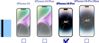 Apple iPhone 14 Pro 256GB Dieppaars