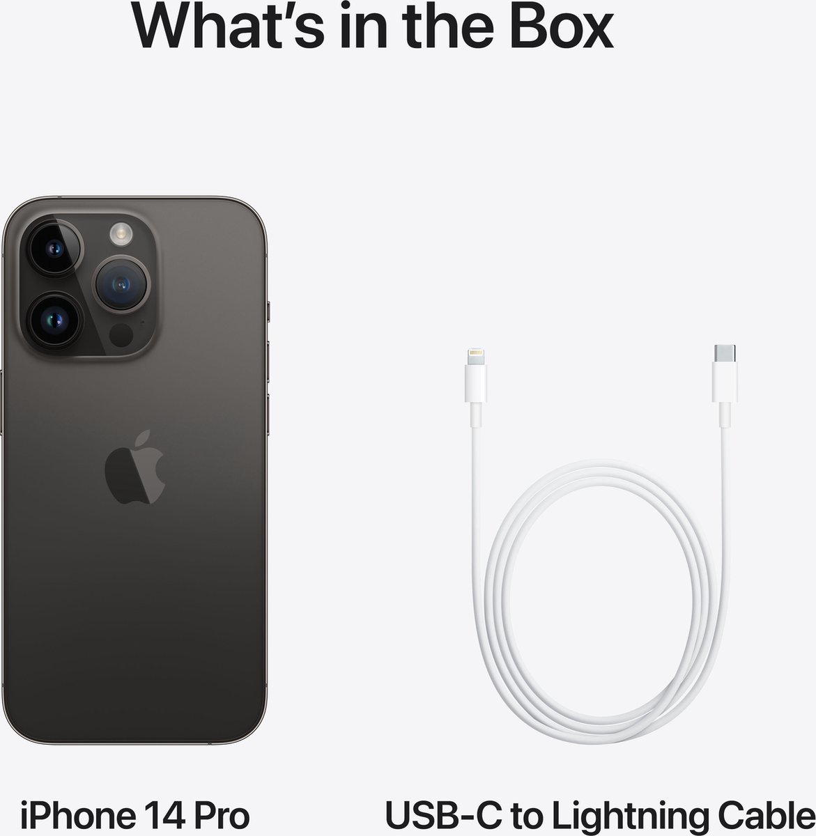 Apple iPhone 14 Pro 256GB Spacezwart