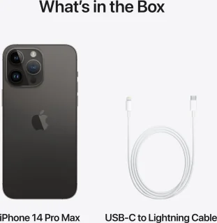 Apple iPhone 14 Pro Max 128GB Spacezwart