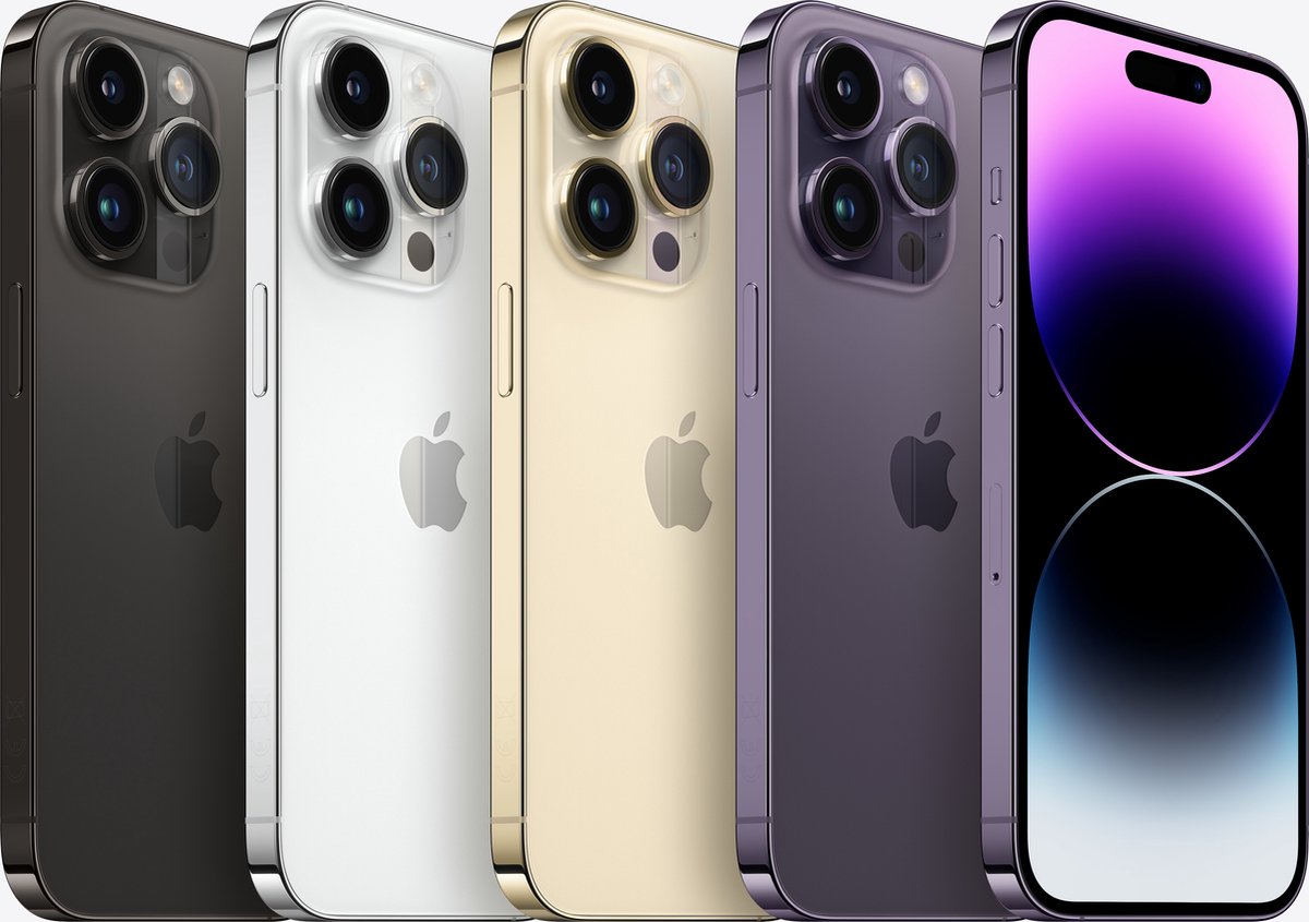 Apple iPhone 14 Pro Max 128GB Spacezwart