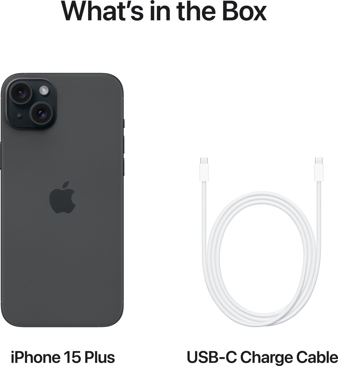 Apple iPhone 15 Plus 256GB Black
