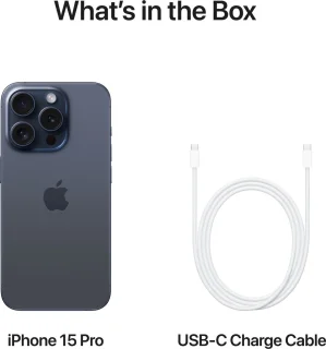 Apple iPhone 15 Pro 128GB Blauw Titanium