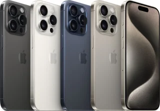 Apple iPhone 15 Pro 128GB Wit Titanium