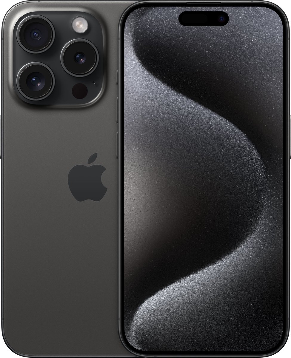 Apple iPhone 15 Pro 128GB Zwart Titanium