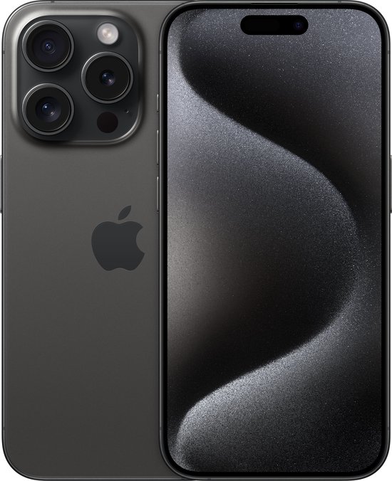 Apple iPhone 15 Pro 128GB Zwart Titanium