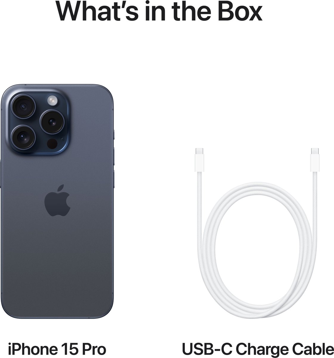 Apple iPhone 15 Pro 256GB Blauw Titanium