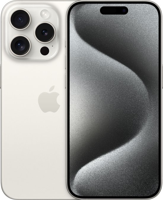 Apple iPhone 15 Pro 256GB Wit Titanium