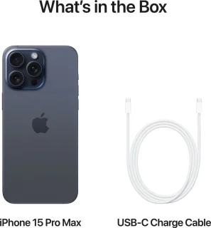 Apple iPhone 15 Pro Max 256GB Blauw Titanium