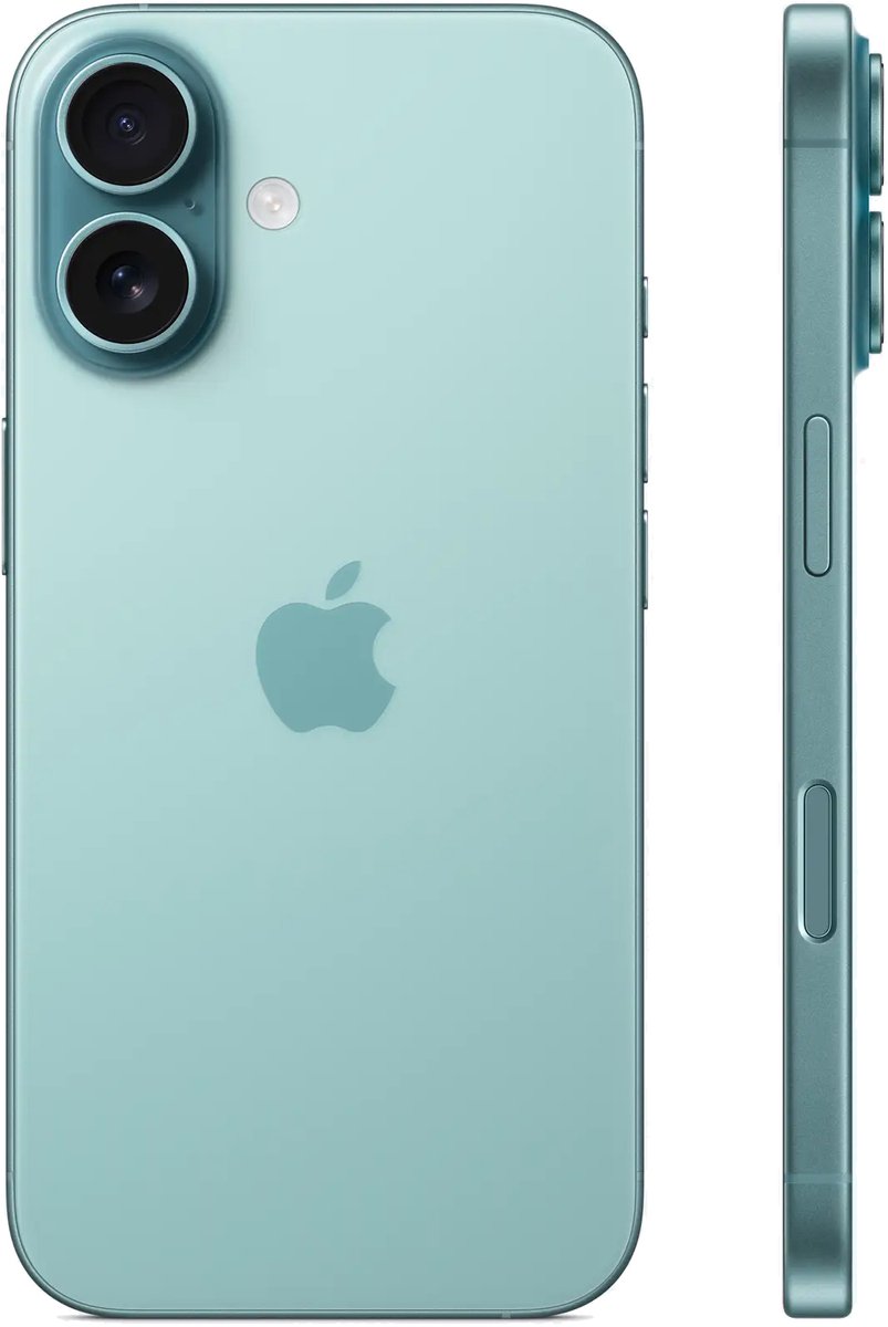Apple iPhone 16 128GB Groen