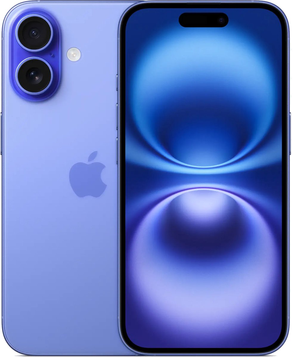 Apple iPhone 16 256GB Blauw