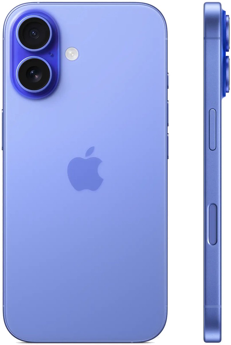 Apple iPhone 16 256GB Blauw