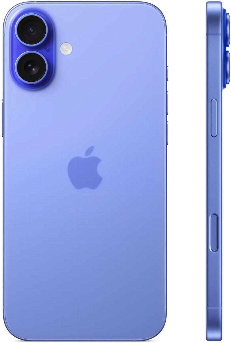 Apple iPhone 16 Plus 512GB Blauw