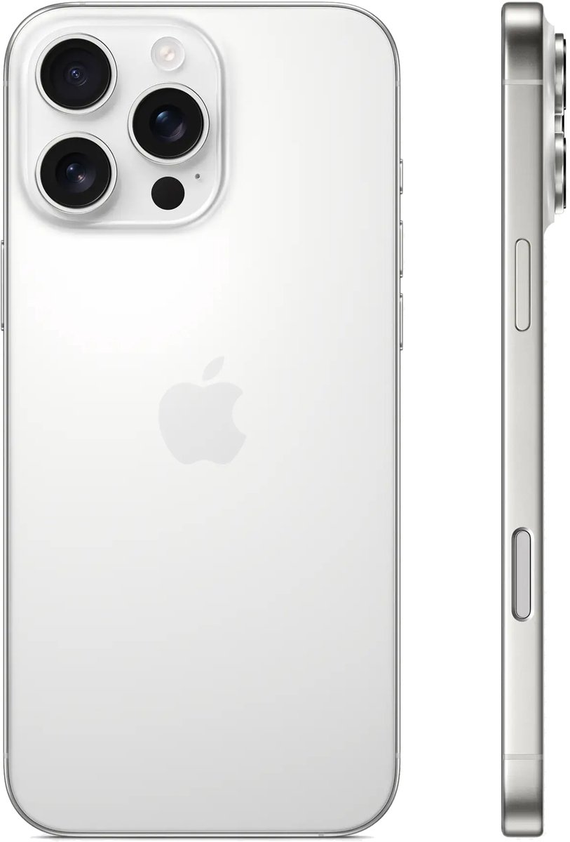 Apple iPhone 16 Pro Max 256GB Wit Titanium