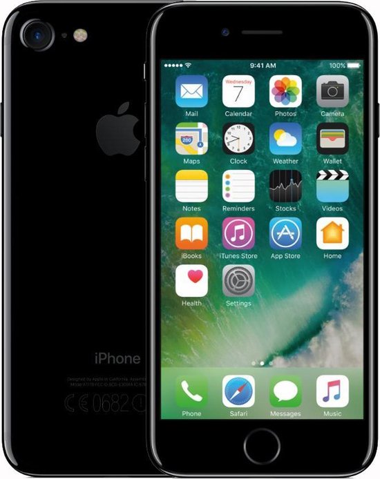 Apple iPhone 7 256 GB Gitzwart