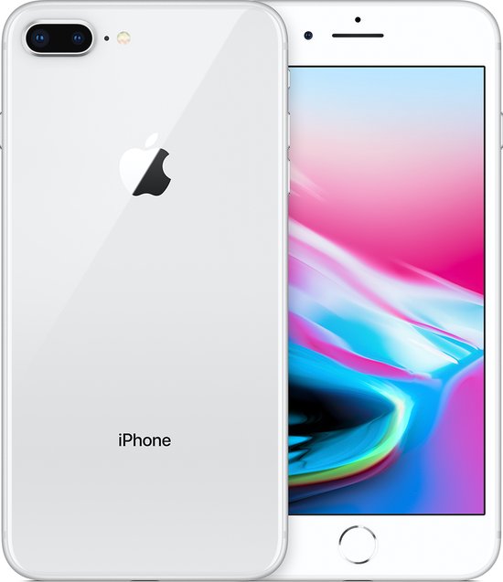 Apple iPhone 8 Plus 256GB Zilver MQ8Q2ZD/A