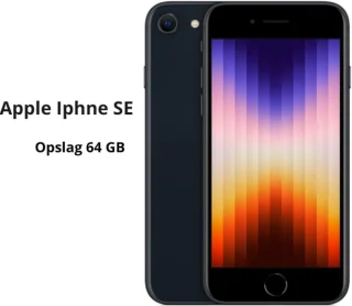 Apple iPhone SE 2022 64GB Zwart