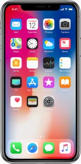 Apple iPhone X 256GB Zilver