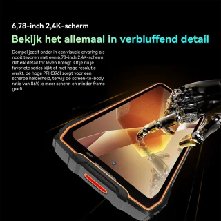 Blackview BL7000 5G Robuuste Smartphone 24GB RAM 256GB Zwart