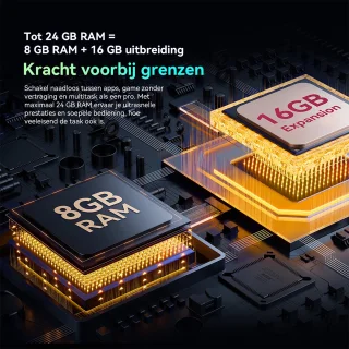 Blackview BL7000 5G Robuuste Smartphone 24GB RAM 256GB Zwart
