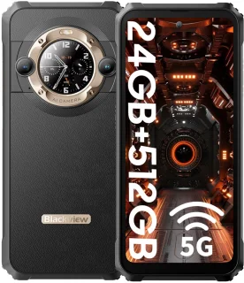 Blackview BL9000 Robuuste 5G Smartphone 24GB 512GB Goud