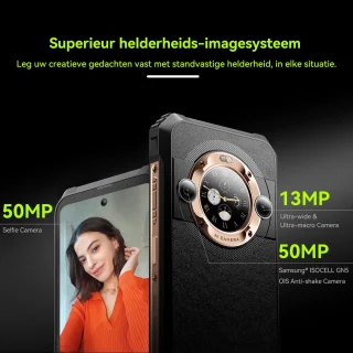 Blackview BL9000 Robuuste 5G Smartphone 24GB 512GB Goud