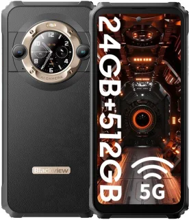 Blackview BL9000 Robuuste 5G Smartphone 24GB 512GB Goud