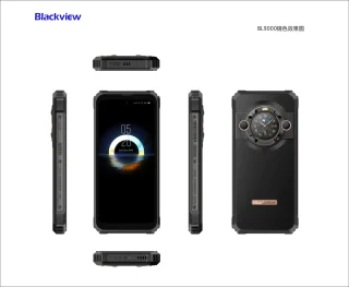 Blackview BL9000 Smartphone 24GB RAM 512GB Zwart