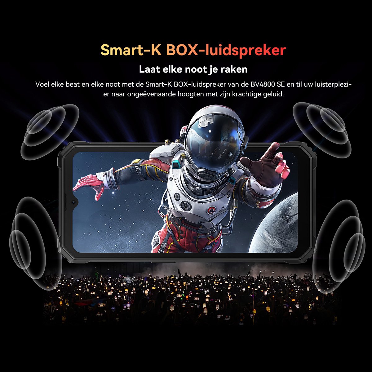 Blackview BV4800 SE Robuuste Smartphone 12GB 64GB Groen