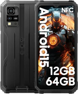 Blackview BV4800 SE Robuuste Smartphone 12GB RAM 64GB Zwart