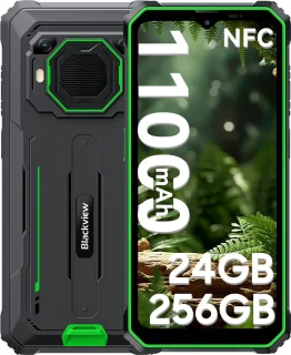 Blackview BV6200 Plus Robuuste Smartphone 8GB 256GB Groen