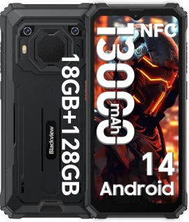 Blackview BV6200 Pro 128GB 6GB RAM Robuuste Smartphone Zwart