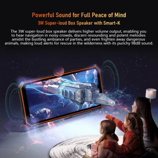 Blackview BV6200 Pro 128GB 6GB RAM Robuuste Smartphone Zwart