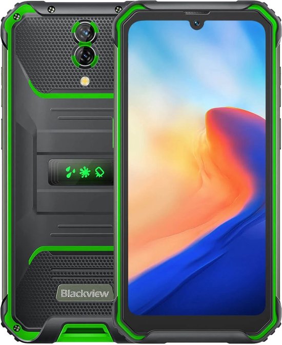 Blackview BV7200 Robuuste Smartphone 10GB 128GB Groen
