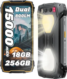 Blackview BV7300 Robuuste Smartphone 18GB 256GB Geel
