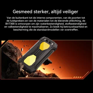 Blackview BV7300 Robuuste Smartphone 18GB 256GB Zwart