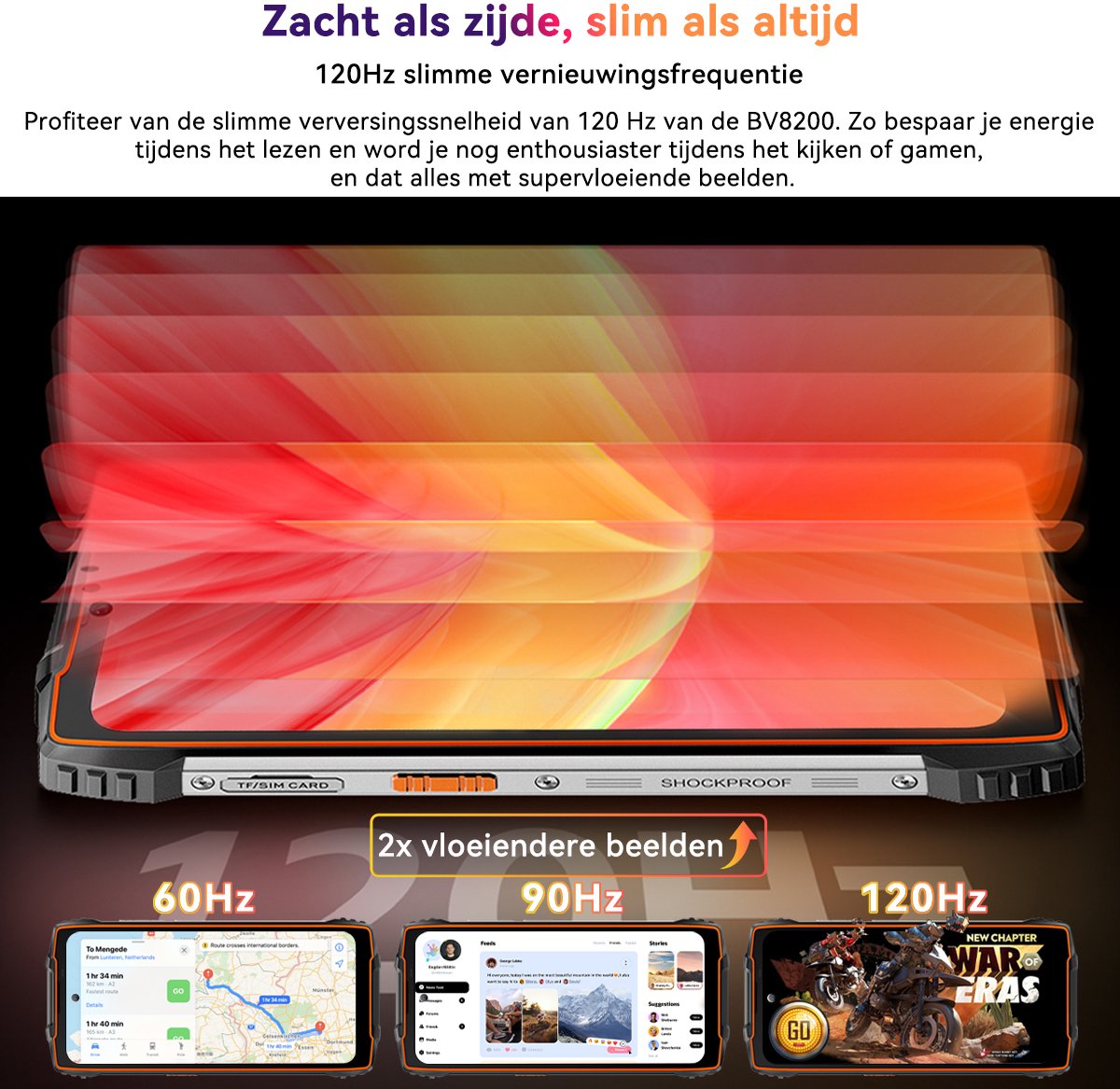 Blackview BV8200 Outdoor Smartphone 256GB Zwart