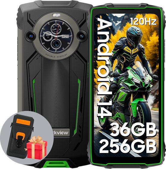 Blackview BV8200 Outdoor Smartphone 36GB RAM 256GB Groen
