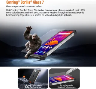 Blackview BV8900 Robuuste Smartphone 16GB 256GB Oranje