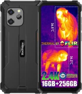 Blackview BV8900 Robuuste Smartphone 16GB RAM 256GB Zwart