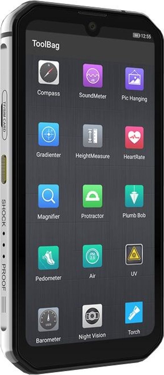 Blackview BV9900E Smartphone 128GB Zilver